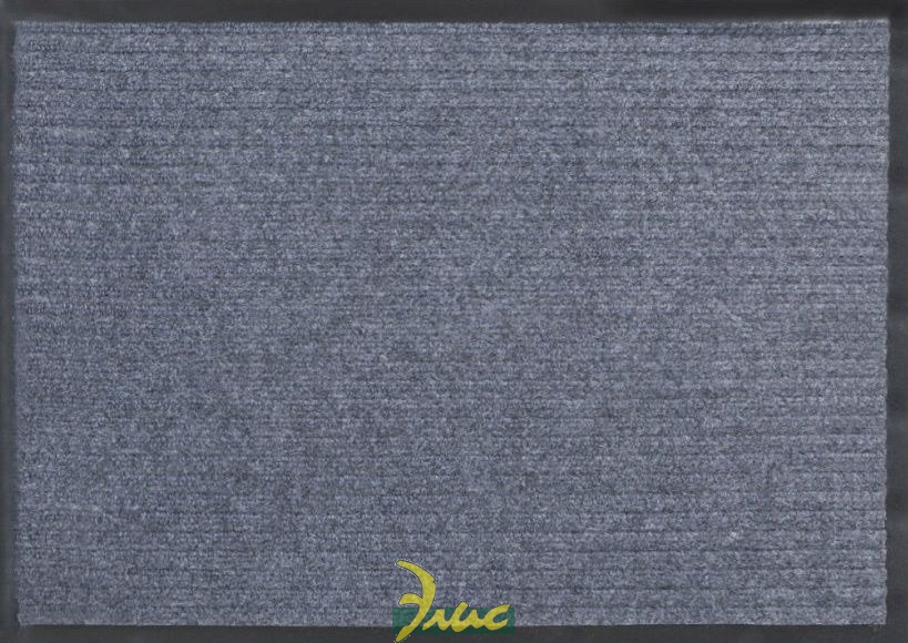 картинка Коврик влаговпитывающий, ребристый Ребро 3:2(серый) 80х120 см от магазина Элис