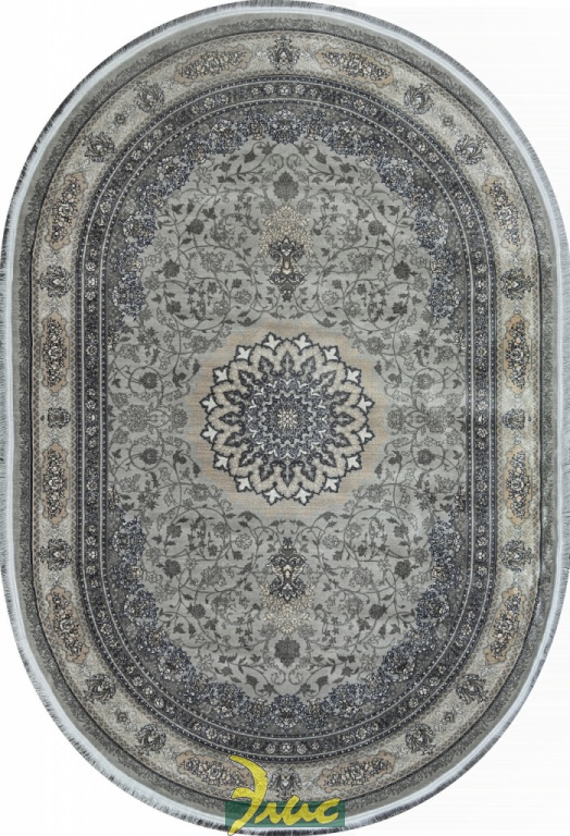 картинка Kashan MS 752143 Серый Овал от магазина Элис