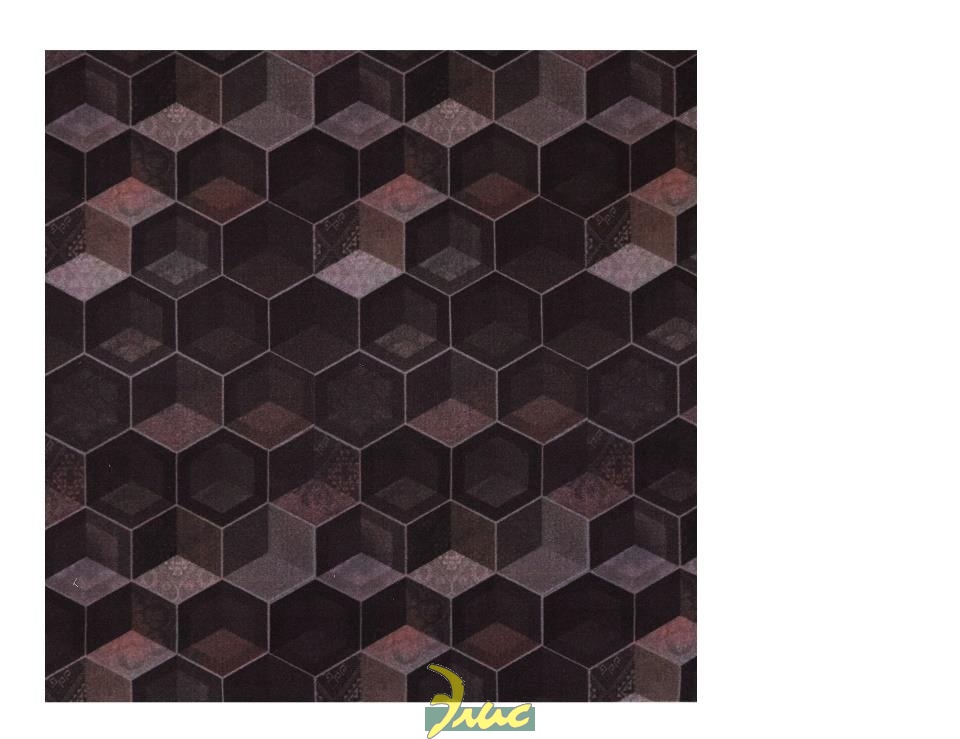 картинка Велюровая дорожка «Соты микс» 1.2х15 м (Printing rolls 1.2x15 m Honeycomb mix) от магазина Элис
