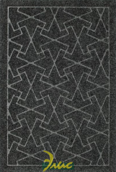 картинка Коврик влаговпитывающий Авангард (серый) 45х75 см от магазина Элис