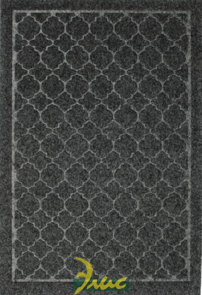 картинка Коврик влаговпитывающий Орнамент (серый) 45х75 см от магазина Элис